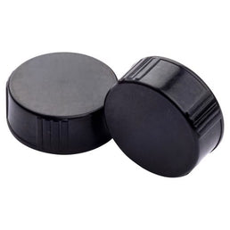 28/400 Black ABS Polycone Cap – Secure Bottle Closure