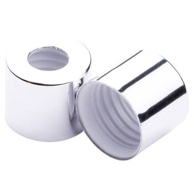 22 mm Silberne Kragenloch-Kappe – Diffusorflaschenverschluss