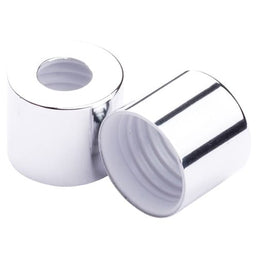 28mm Shiny Silver Collar Hole Cap – Diffuser Bottle Closure
