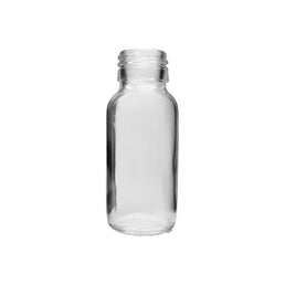 60ml Clear Medical Round Glass Bottle – White Flint Pharmaceutical & Cosmetic Container