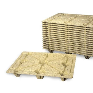 Pressholz-Standardpalette – 1200x1000x135mm – 9 Füße – Tragfähigkeit 900kg