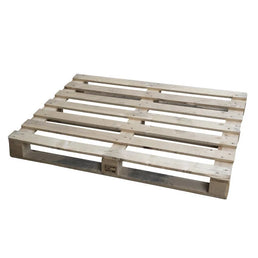 Gebrauchte Einweg-Holzpalette – 1200 x 1000 x 146 mm – 7 Bretter