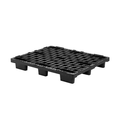 Kunststoff-Exportpalette – 1200 x 1000 x 150 mm – offenes Deck, nestbar, 2500 kg Tragfähigkeit
