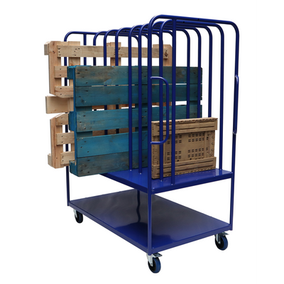 Roll Container for Pallet Repair – 1342x800x1711mm – Custom-Fit for EPAL Boards