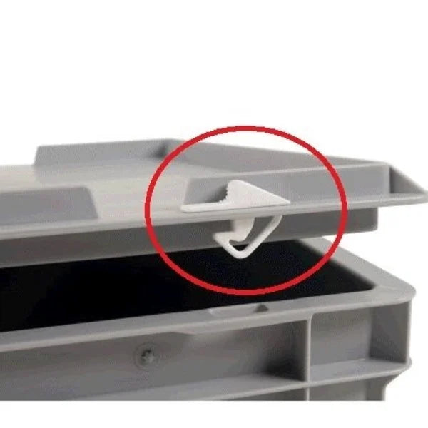 Plastic Clip for Euro Stacking Boxes – Secure Lid Fastener – AB ...