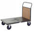 Platform Trolley with Timber End Panel 600kg Capacity Heavy Duty