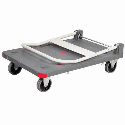 Heavy Duty Plastic Platform Trolley, 200kg Load Capacity