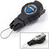 Small Retractable Gear Tether - 600mm Kevlar Cord, 113g Retraction Force