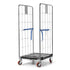 2-Sided Nestable Roll Container 804x680x1695mm – Folding Base, 500kg Capacity
