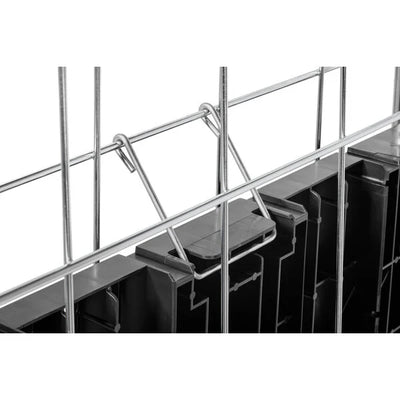 2-Sided Nestable Roll Container 804x680x1695mm – Folding Base, 500kg Capacity