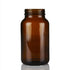 250ml Amber Glass Powder Empty Jar