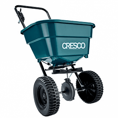 Manual Salt Spreader for Snow and Ice - 30kg Capacity