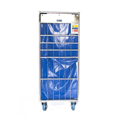 Laundry Roll Container – 900x665x1660mm, Fully Enclosed with Plastic Lining, 500kg Capacity