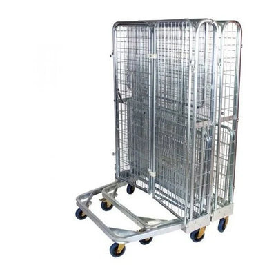 Anti-Theft Roll Container – 1200x800x1800mm, Nestable A-Frame with Lockable Doors