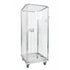 Anti-Theft Roll Container – 800x710x1800mm, Demountable with Metal Base & Plug-In Gates