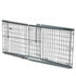 Stackable Pallet Retention Unit with Half Hinged Gate