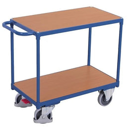 Schwerlast-Tischwagen – 1190 x 700 x 920 mm – 2 Böden – 500 kg Tragkraft