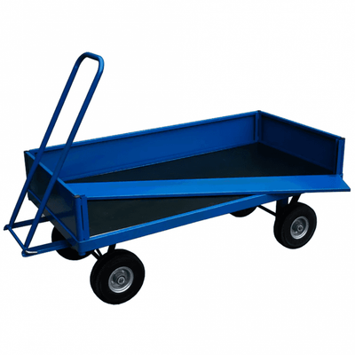 Turntable Platform Trolley with Removable Sides – 1200 x 600mm – 500kg Capacity