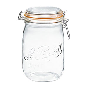 1000ml Le Parfait Bocal Glas-Einmachglas – Clip-Top-Aufbewahrungsglas | 440g