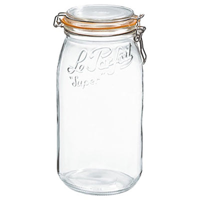 3000ml Le Parfait Bocal Glass Jar – Clip Top Preserving Jar | 1.14kg