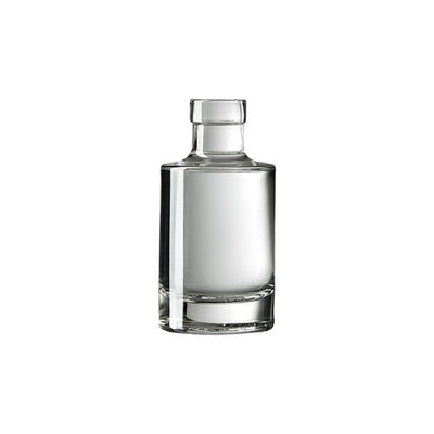 5cl Galileo Spirit-Glasflasche – 50ml Mini-Flasche für Whisky, Gin, Rum & Tequila-Proben (White Flint | 120g)
