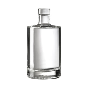 50cl Galileo Corkmouth Spirituosenflasche – 500ml Premium-Glasflasche für Craft-Spirituosen (White Flint | 750g)