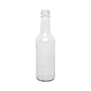 330 ml Gerade Hals Klare Glas-Mineralwasserflasche – Flintglas