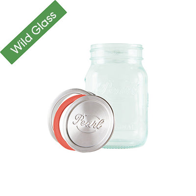 Wild Glass 500ml Luna Preserving Jar – 100% Recycled Glass Preserve Jar