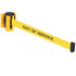Wall Mounted Retractable Belt Barrier with Printed Message