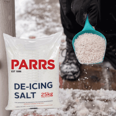 White De-icing Salt for Snow and Ice - 40 x 25kg Bags