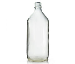1 Liter klare Winchester-Glasflasche