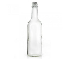 500 ml Wasserflasche aus Bergglas