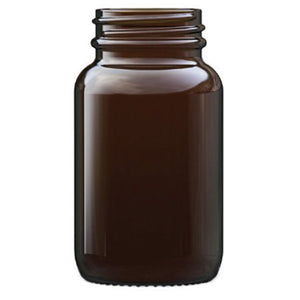100ml Bernstein Glas Pulverbehälter