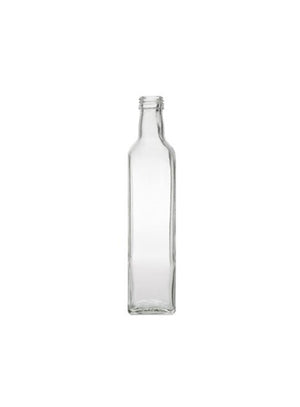 500ml Weißes Flintglas Marasca Olivenölflasche (Schraubverschluss)
