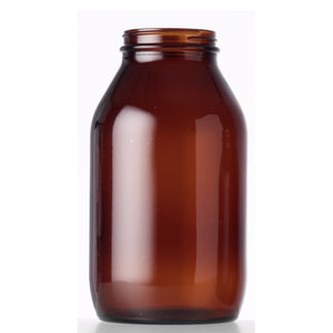 500ml Bernsteinpulver-Glasbehälter